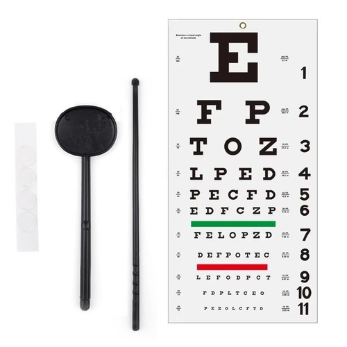 Eye chart - eye,