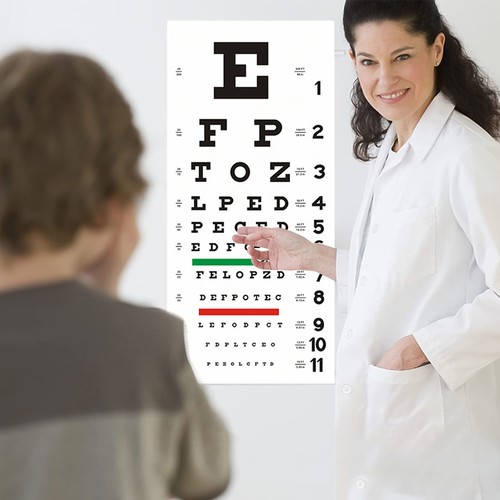 Snellen eye chart - eye,