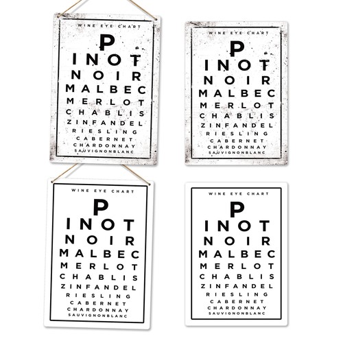 Metal wall sign - sign, eye