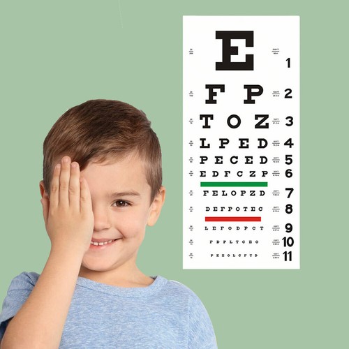 Snellen eye chart - chart,
