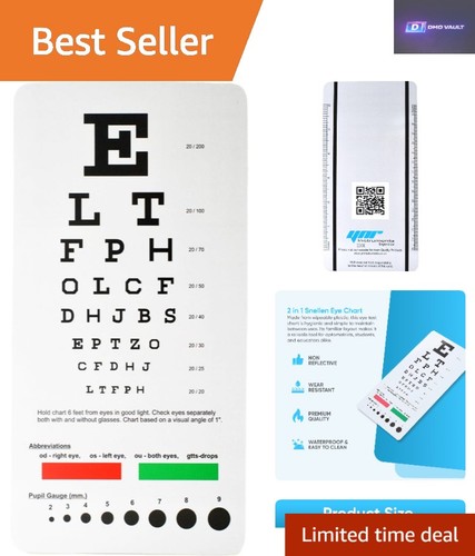 Pocket snellen eye chart - snellen,