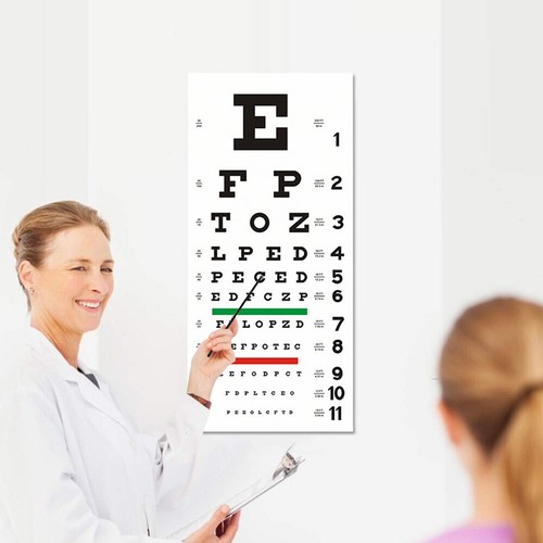 Snellen eye chart - eye,