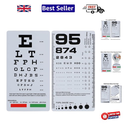 Rosenbaum pocket eye chart - pocket,